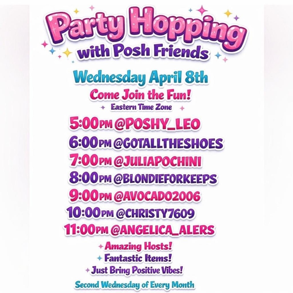 Party Hopping with Posh Friends